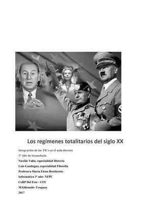 Los Regímenes Políticos Del Siglo XX - Guadagna / Valin