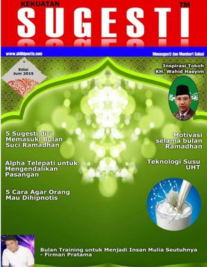 Majalah Kekuatan Sugesti Juni 2015