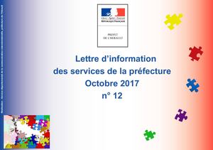 Lettre Interne N°12 Octobre 2017