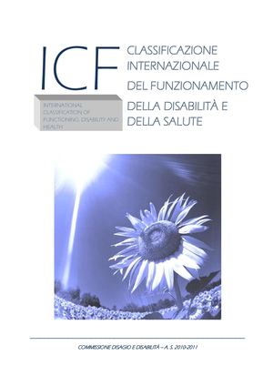 Icf Classificazione Funzionamento Disabilita E Salute