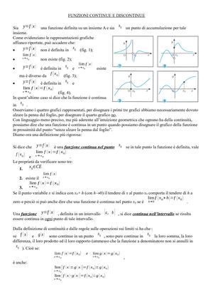 Continuità e discontinuità