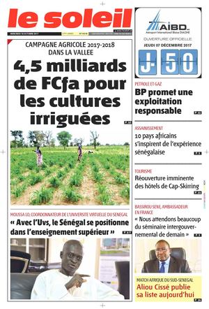 Edition Du 18 Octobre 2017