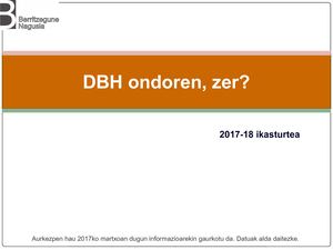 Dbh Ondoren Lanbide Heziketa