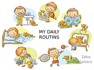 My Daily Routins Zaloa Laiseca