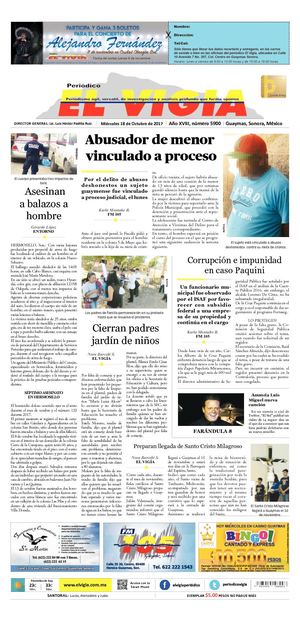 18 de octubre del 2017