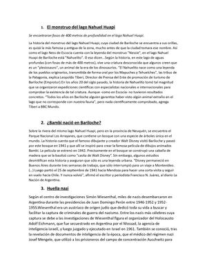 Datos Curiosos sobre Bariloche