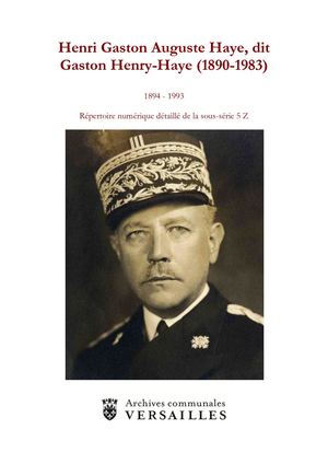 Instrument de recherche 5Z