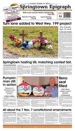 The Springtown Epigraph