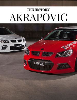 Akrapovic The History