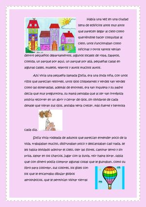 Mi alumno como persona, cuento