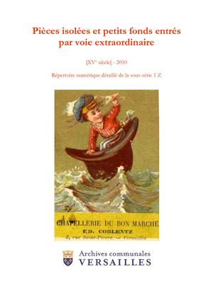 Instrument de recherche 1Z