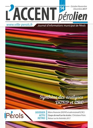 L'accent Pérolien N°14 [Journal d'informations municipal de Pérols]