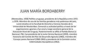Juan María Bordaberry