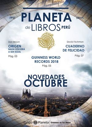 Catálogo de novedades octubre Planeta 2017