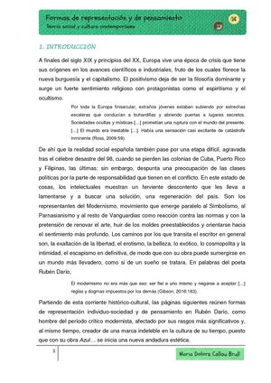 Representación Y Pensamiento