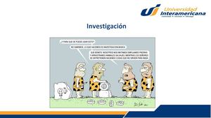 Revista De Investigación