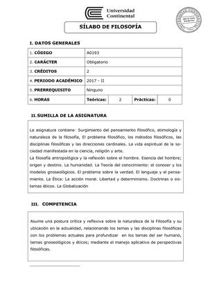 A0193 Silabo Filosofía