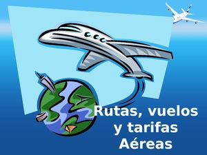 Rutas Y Tarifas Aéreas1