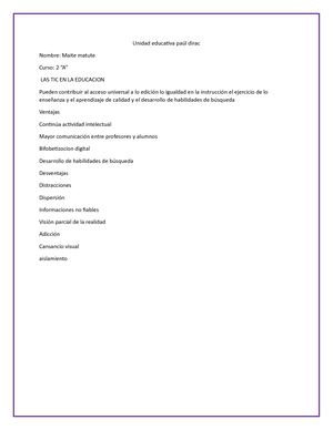 Unidad Educativa Paúl Dirac