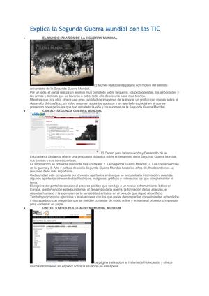 Lectura De Ofimatica Segunda Guerra Mundial