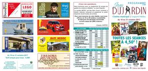 Programme Cinéma Jean Dujardin 18 10 2017 Au 31 10 2017