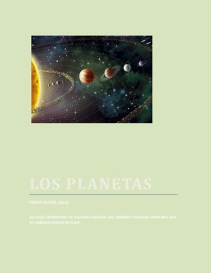 PLANETAS por Fredy Zapata