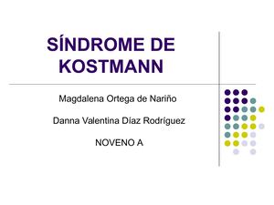 Síndrome De Kostmann