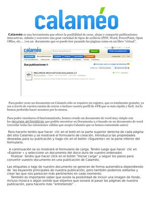 CALAMÉO