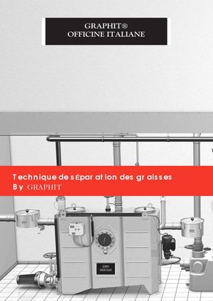 TRAITEMENT DE L'EAU & SEPARATION DES GRAISSES
