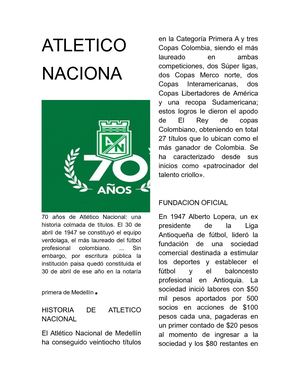 Futbol Nacional Robinson