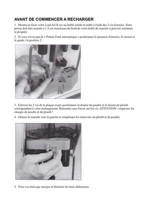 Notice Presse Lee Load All 2017 Fr