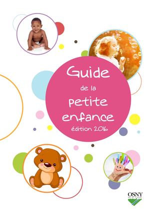 Guide de la Petite enfance 2016