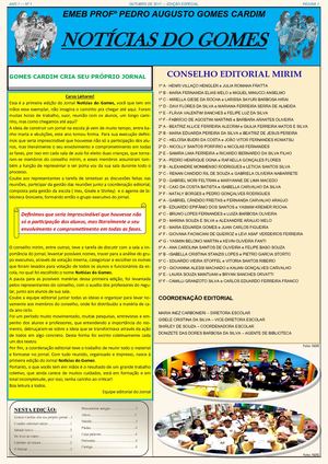Publicação Notícias Do Gomes 2017 Oficial