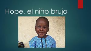 Hope, El Niño Brujo