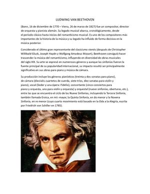 Ludwing Van Beethoven