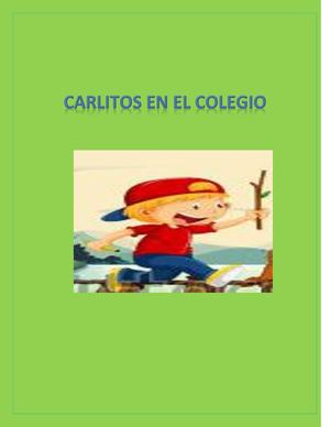 Cuento Carlitos en la escuela