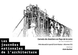 Pôle éducatif et sportif Curie-Pasteur - Allonnes (72) dessiné par Alain Barbier