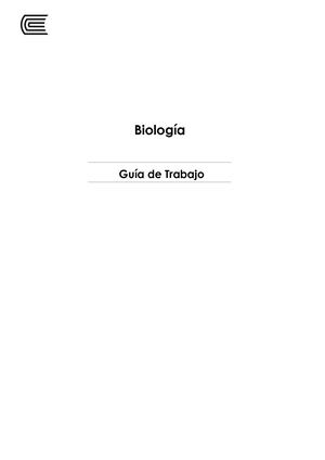 Guía De Trabajo Biología