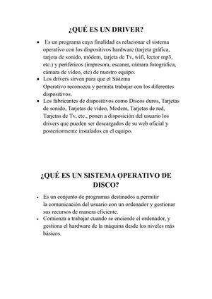 Qué Es Un Driver