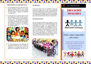 Educación Inclusiva