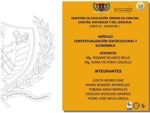 Contextualización Educativa