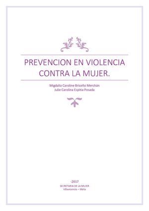 Revista Terminada Violencia Contra La Mujer