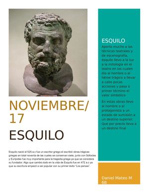 Esquilo Español