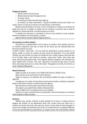 Microrrelato Violencia De Género