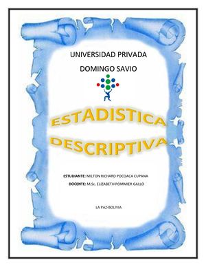 Estadistica Descriptiva Sobre La Tecnologia