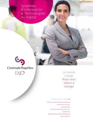 Systemes d'Information & Technologies du digital - CentraleSupélec Exed 2018