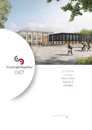Plaquette Corporate CentraleSupélec Exed 2018