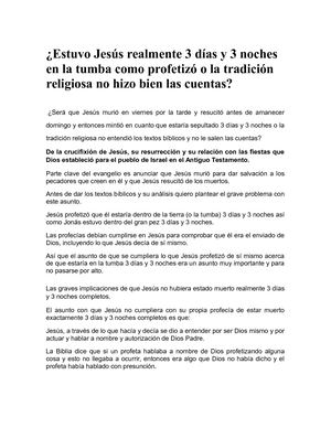 Jesus Resucito Al Tercer Dia