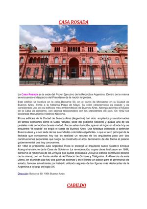 Edificios Que Rodean Plaza De Mayo