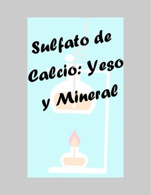 Sulfato De Calcio 10 1